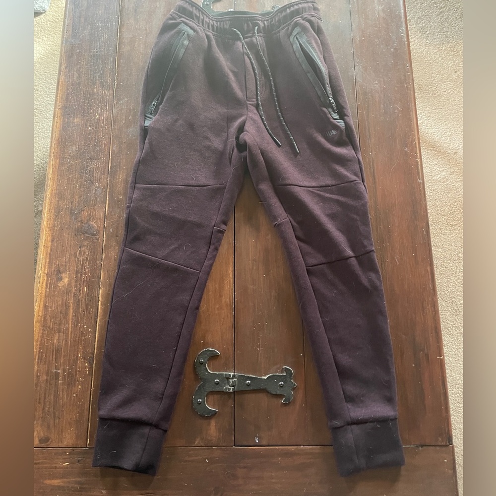 American Eagle Maroon Joggers XS